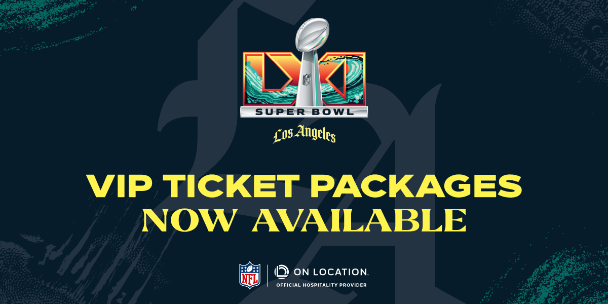 Place a Deposit by August 14 To get Early Access to Super Bowl Packages