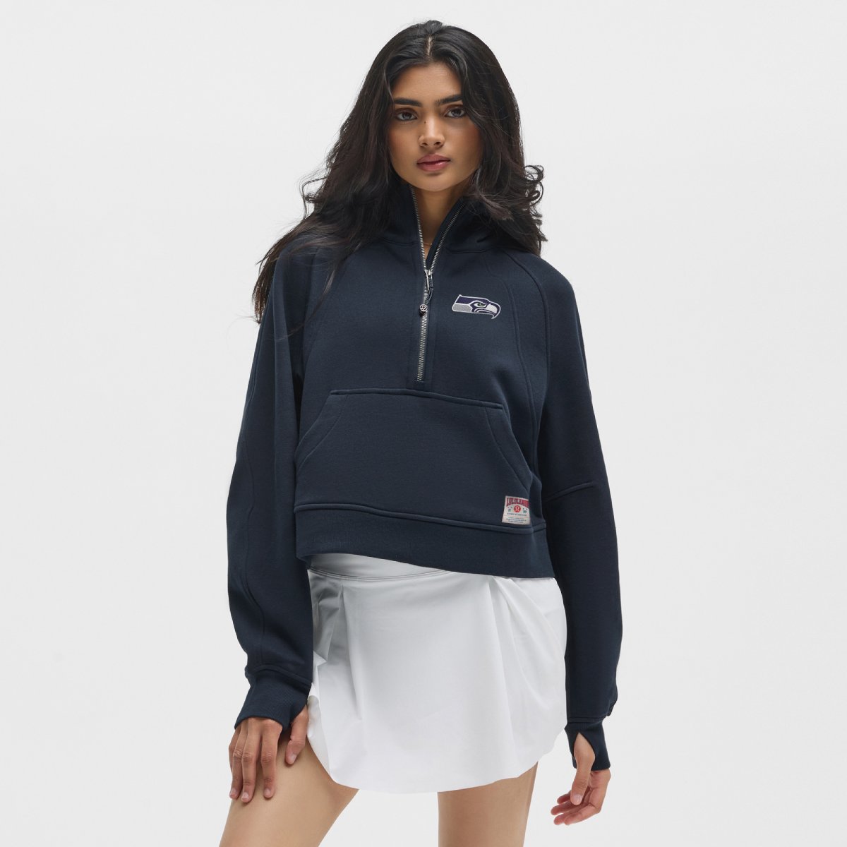 LULULEMON SEATTLE SEAHAWKS WOMENS SCUBA HALF-ZIP